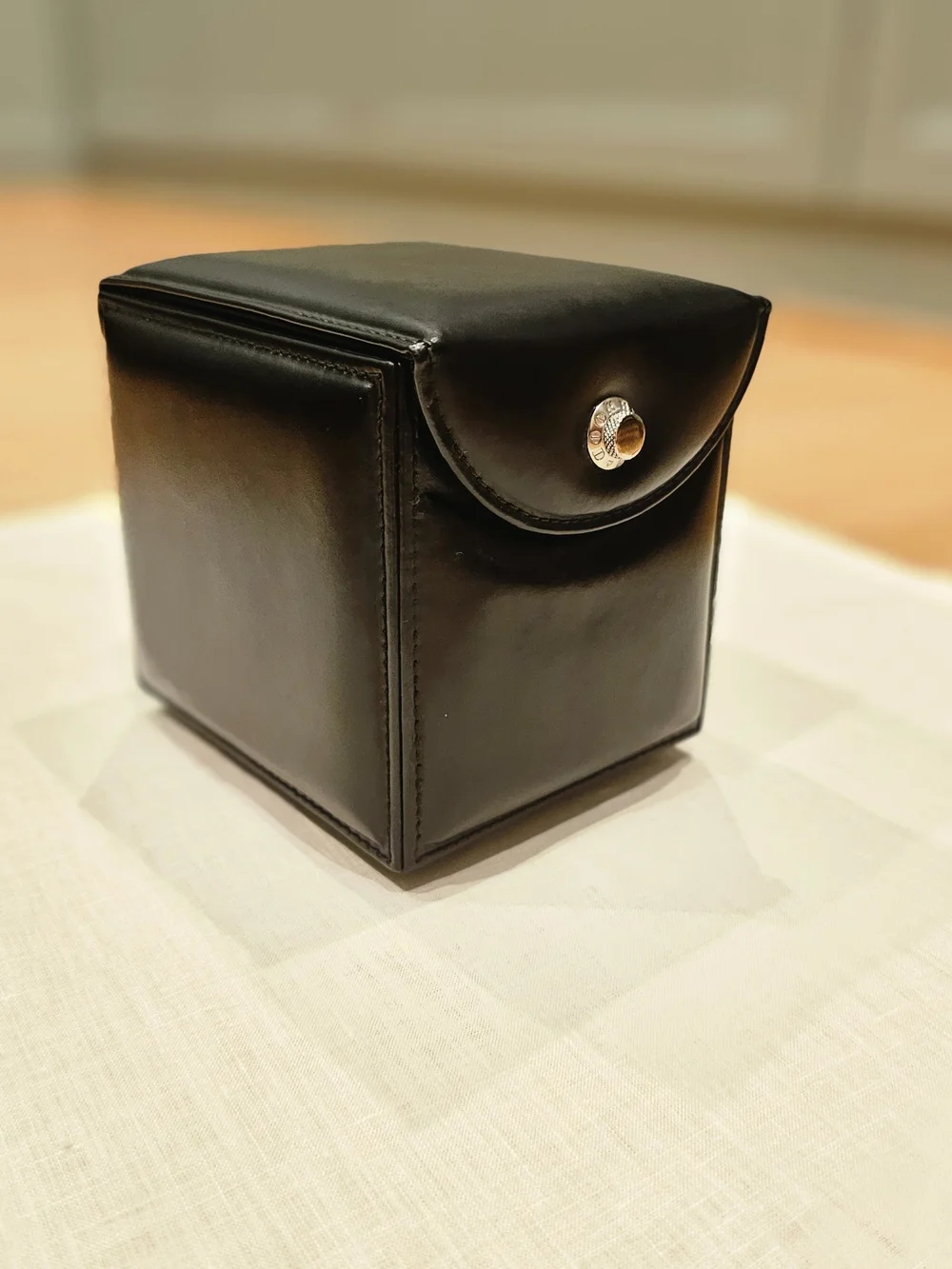 Underwood London Acorn Single Watch Winder Leather Case